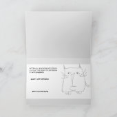 Schrödingers Katze und Religion Karte (Innenseite)