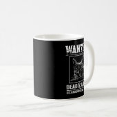 Schrodingers Katze Wollte Dead & Alive Funny Scien Kaffeetasse (VorderseiteRechts)