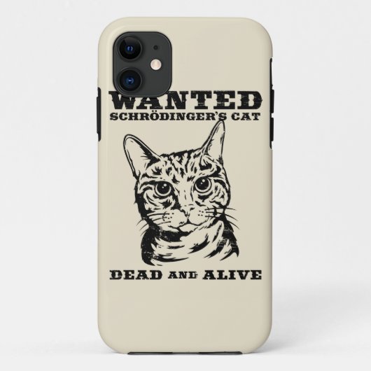 Schrodingers Katze wollten Tote oder lebendiges Case-Mate iPhone Hülle (Rückseite)