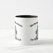 Schrodingers Katzelustiger Geek-Spaß Tasse (Zentrum)