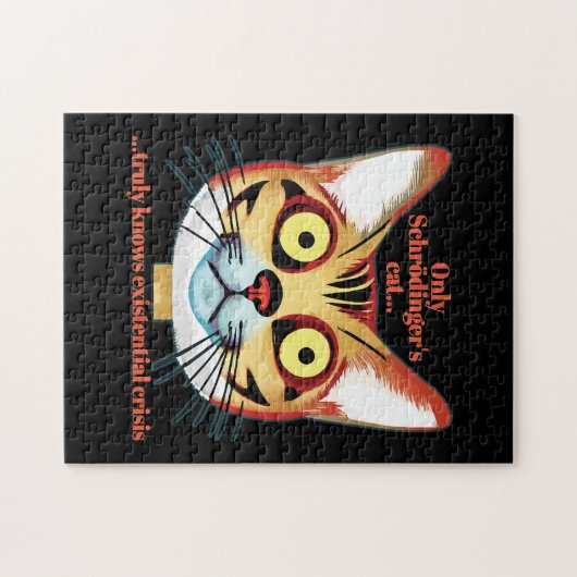 Schrödingers Katzenkrise Puzzle (Horizontal)