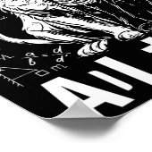 Schrodingers Katzentot und lebendige Physik Poster (Ecke)