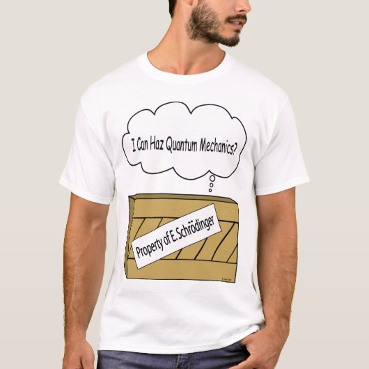 Schrodingers LOLcat T-Shirt (Vorderseite)
