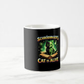 Schrödingers neugierige Katze Kaffeetasse (VorderseiteRechts)