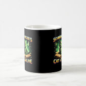 Schrödingers neugierige Katze Kaffeetasse (Mittel)