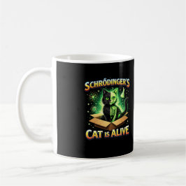 Schrödingers neugierige Katze Kaffeetasse