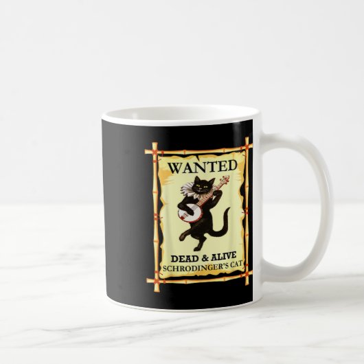 Schrodingers Physik-Kat-Quantum-Physiker Kaffeetasse (Rechts)