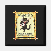 Schrodingers Physik-Kat-Quantum-Physiker Magnet (Vorne)