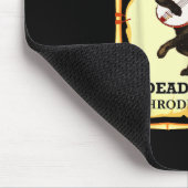 Schrodingers Physik-Kat-Quantum-Physiker Mousepad (Ecke)