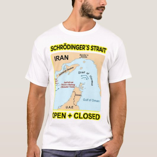 Schrodinger's Strait Open and Closed T-Shirt (Vorderseite)