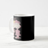 Schroeder & Lucy Valentine's Day Kiss Kaffeetasse (Vorderseite Links)