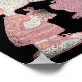 Schroeder & Lucy Valentine's Day Kiss Poster (Ecke)