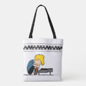 Schroeder Charlie Brown Music Tasche (Rückseite)