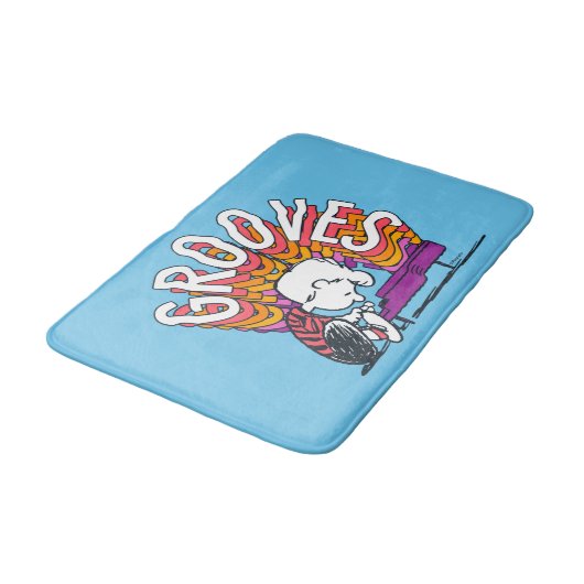 Schroeder - Grooves Badematte (Schrägansicht)