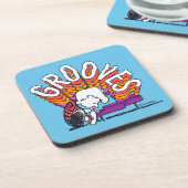 Schroeder - Grooves Getränkeuntersetzer (Linke Seite)