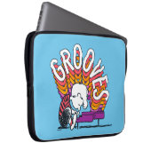 Schroeder - Grooves Laptopschutzhülle (Vorne Rechts)