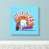 Schroeder - Grooves Leinwanddruck (Insitu (Holzboden))