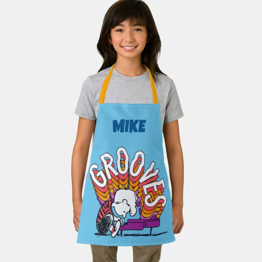 Schroeder - Grooves | Name hinzufügen Schürze (Insitu)