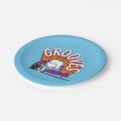 Schroeder - Grooves Pappteller (Schrägansicht)