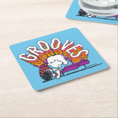 Schroeder - Grooves Rechteckiger Pappuntersetzer (angewinkelt)