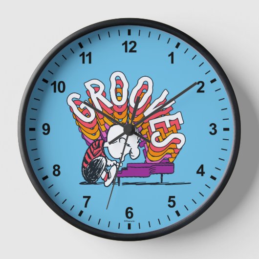 Schroeder - Grooves Uhr (Vorderseite)