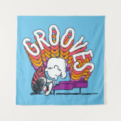 Schroeder - Grooves Wandteppich (Vorderseite)