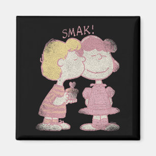 Schroeder & Lucy Valentinstagskuss Magnet