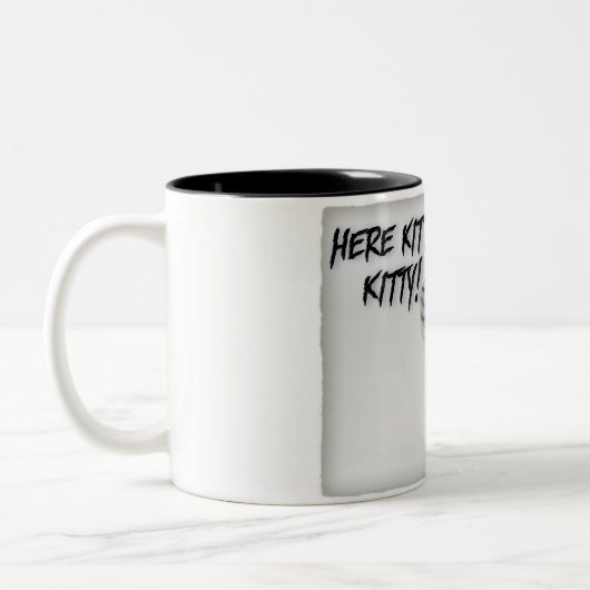 Schroedingers Katze Zweifarbige Tasse (Links)