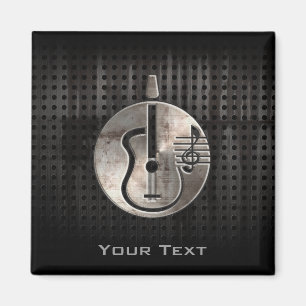 Schroffe Akustikgitarre Magnet