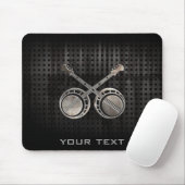 Schroffe Duellbanjos Mousepad (Mit Mouse)