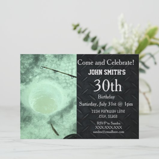 Schroffe erwachsene einladung (Stehend Vorderseite)