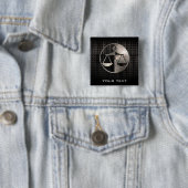 Schroffe Gerechtigkeits-Skalen Button (Beispiel)