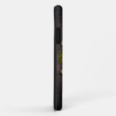 Schroffe hölzerne Connecticut-Flagge Case-Mate iPhone Hülle (Hinten/Rechts)