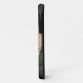 Schroffe hölzerne Louisiana-Flagge Case-Mate iPhone Hülle (Hinten/Links)