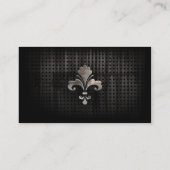 Schroffe Lilie Visitenkarte (Rückseite)