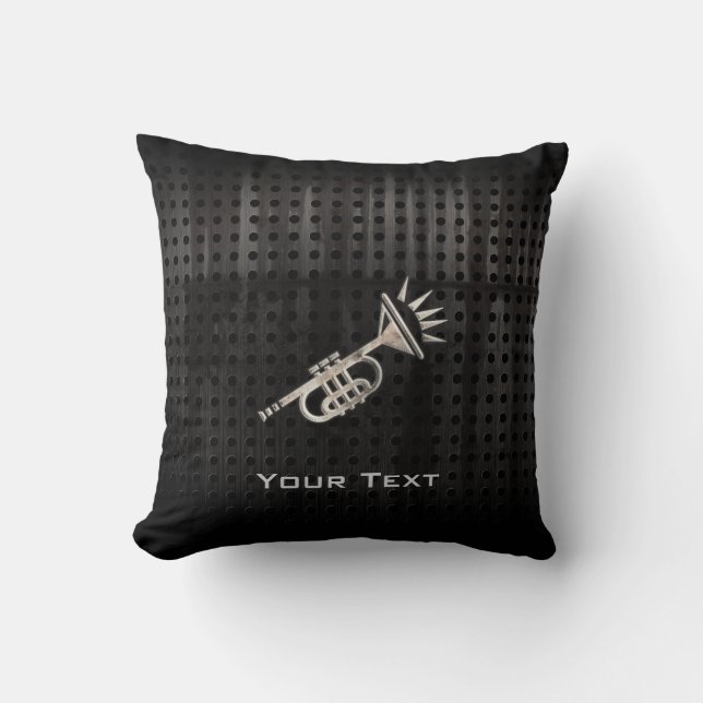 Schroffe Trompete Kissen (Vorderseite)