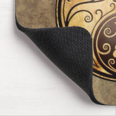 Schroffe Yin Yang Rosen Mousepad (Ecke)