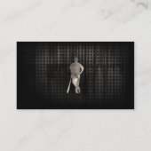 Schroffer Baseball Visitenkarte (Rückseite)