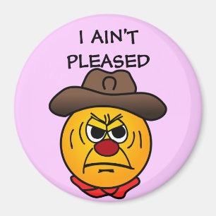 Schroffer Cowboy Grumpey Magnet