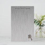 Schroffer Gitarrist Briefpapier (Stehend Vorderseite)