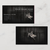 Schroffer Stier-Reiter Visitenkarte (Vorne/Hinten)