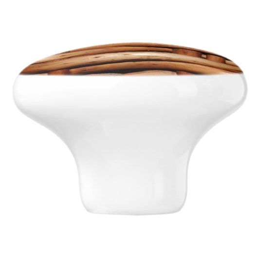 Schroffer Weidenkorb-Blick Keramikknauf (Seitenansicht)