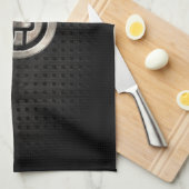 Schroffes französisches Horn Geschirrtuch (Viertel Falte)