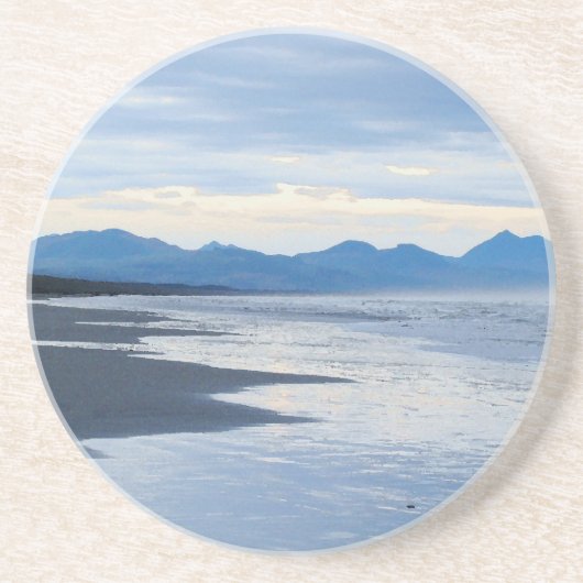 Schroffes Oregonküstenstrand-Ozean-Meer Untersetzer (Vorne)