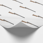 Schrotflinte Geschenkpapier (Ecke)