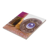 Schrotflinte-Muschel Fliese (Seite)