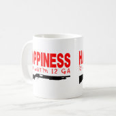 SCHROTFLINTE-SCHIESSEN KAFFEETASSE (Vorderseite Links)