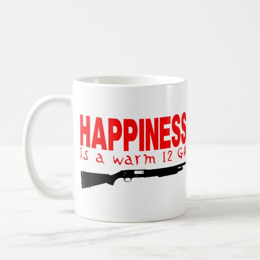 SCHROTFLINTE-SCHIESSEN KAFFEETASSE (Links)