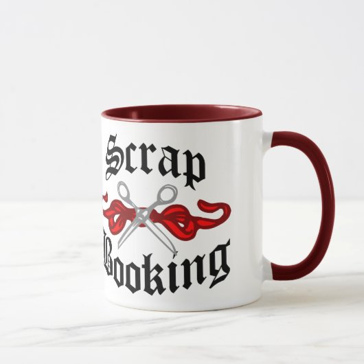 Schrott Buchung Tattoo Tasse (Rechts)