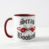 Schrott Buchung Tattoo Tasse (Links)